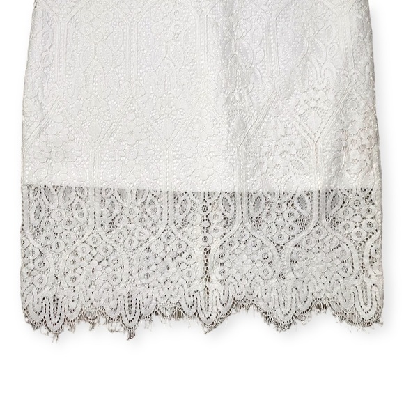 Lulu’s Remarkable White Lace Dress - Small - Picture 8 of 16